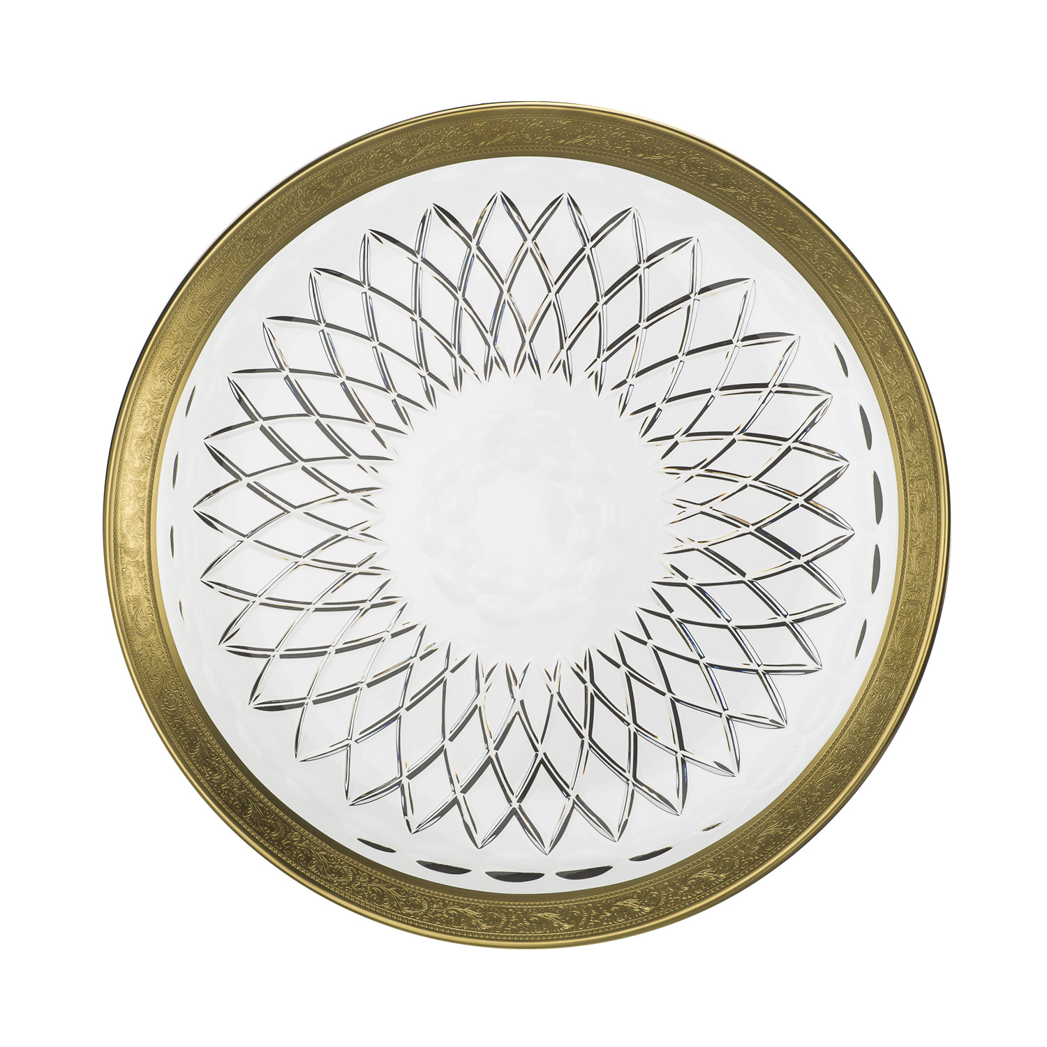 platter crystal Rococo (33cm)