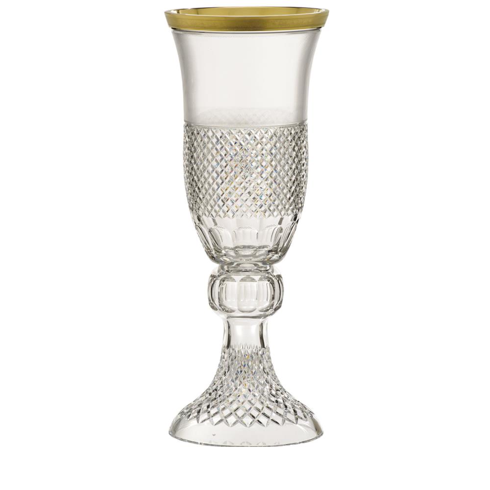 Vase crystal glass Rococo (70 cm)