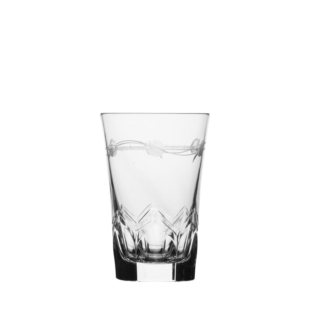 Shot glass crystal Lilly clear (8 cm)