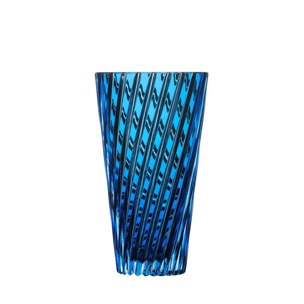 Vase Kristallglas Oslo aqua (28 cm)