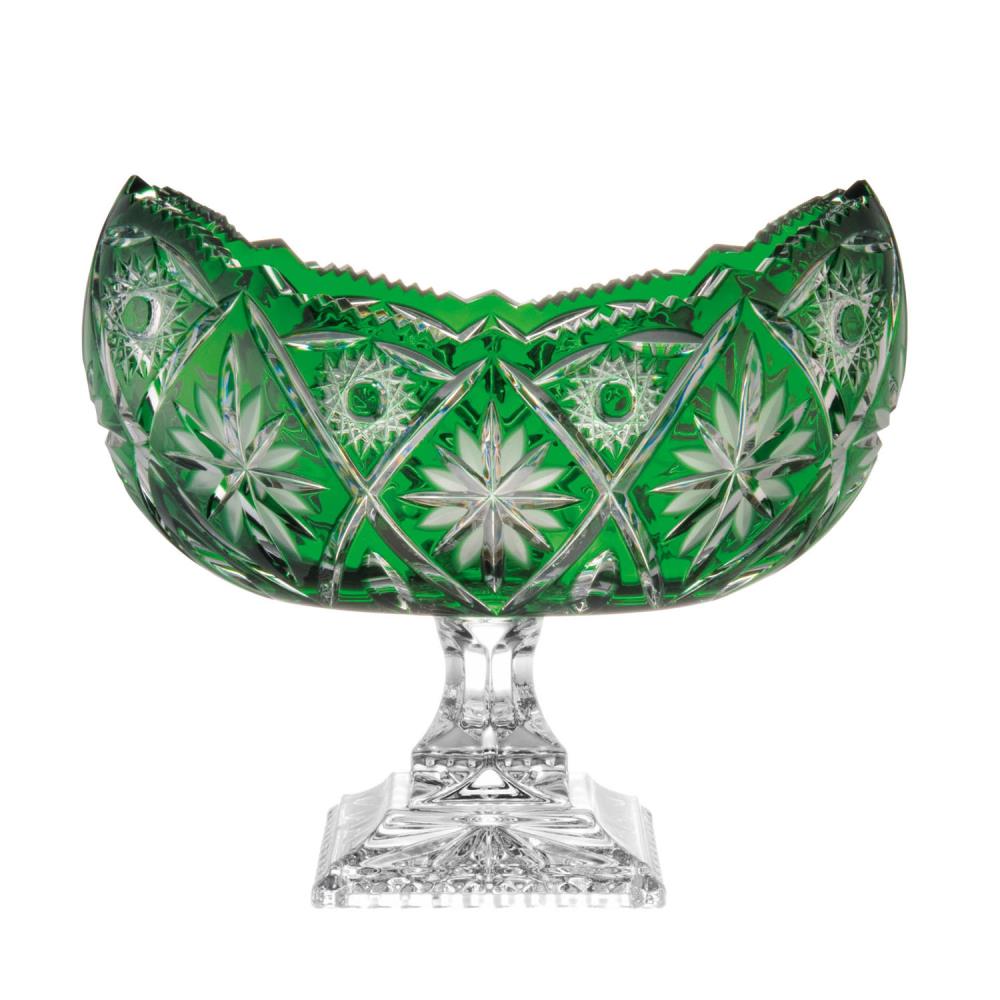 Jardiniere Kristallglas Nizza smaragd (26 cm)