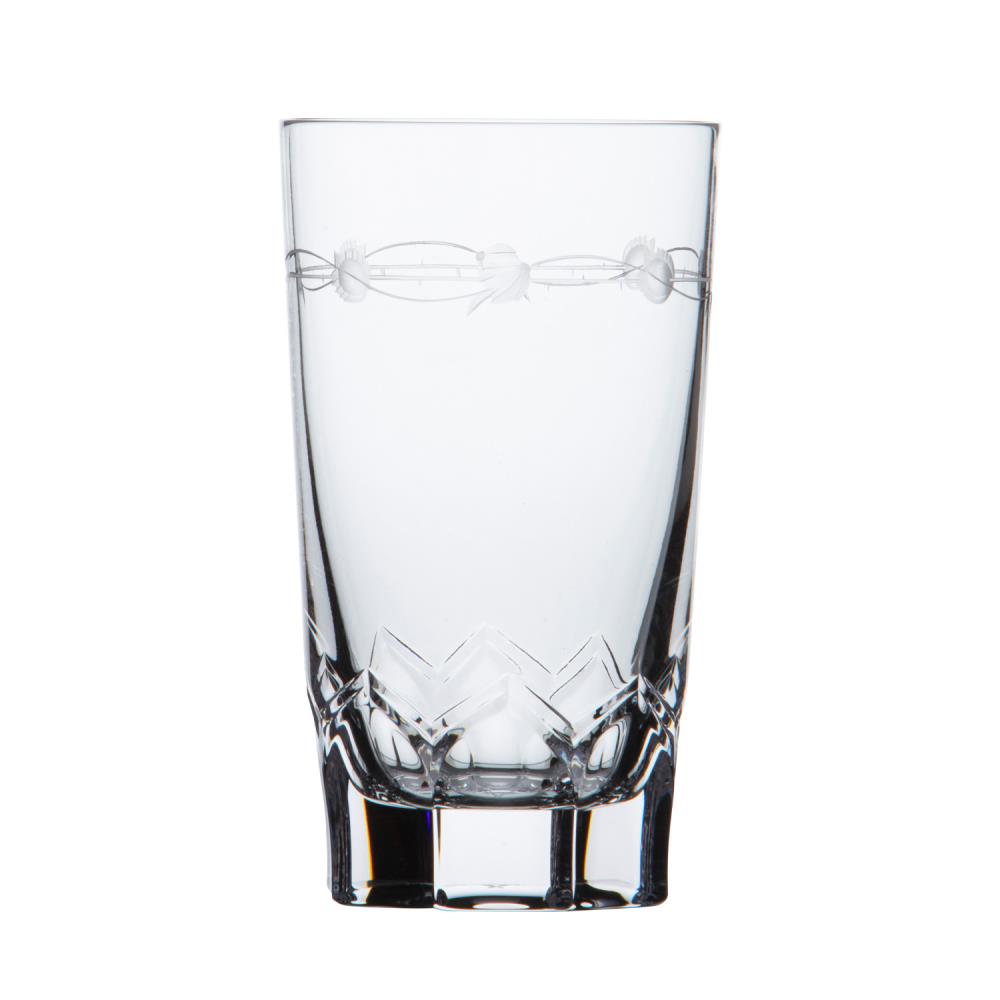 Long drink glass crystal Lilly clear (13,5 cm)