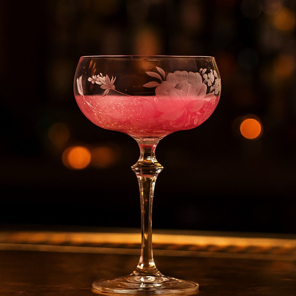 Cocktail glass crystal Primerose clear (17 cm)