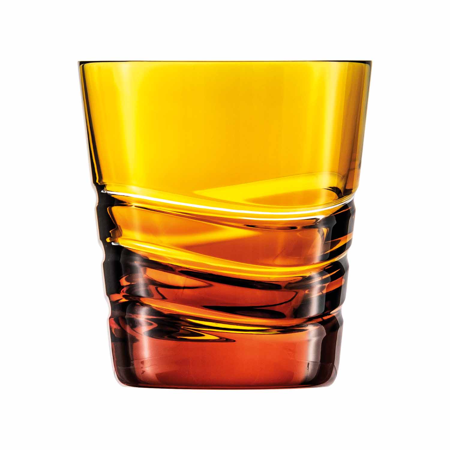 drinking glass crystal colourful gift set (8,5cm)