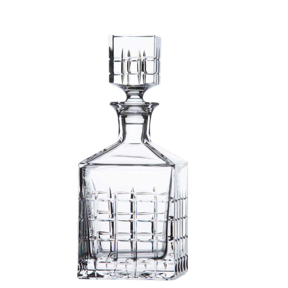 Whiskey decanter crystal Las Vegas clear (25 cm)