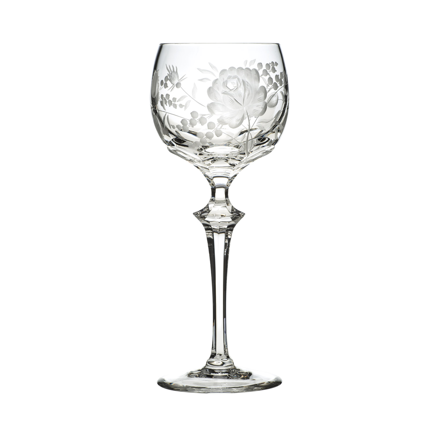 Wine glass crystal Primerose clear (21.5 cm)