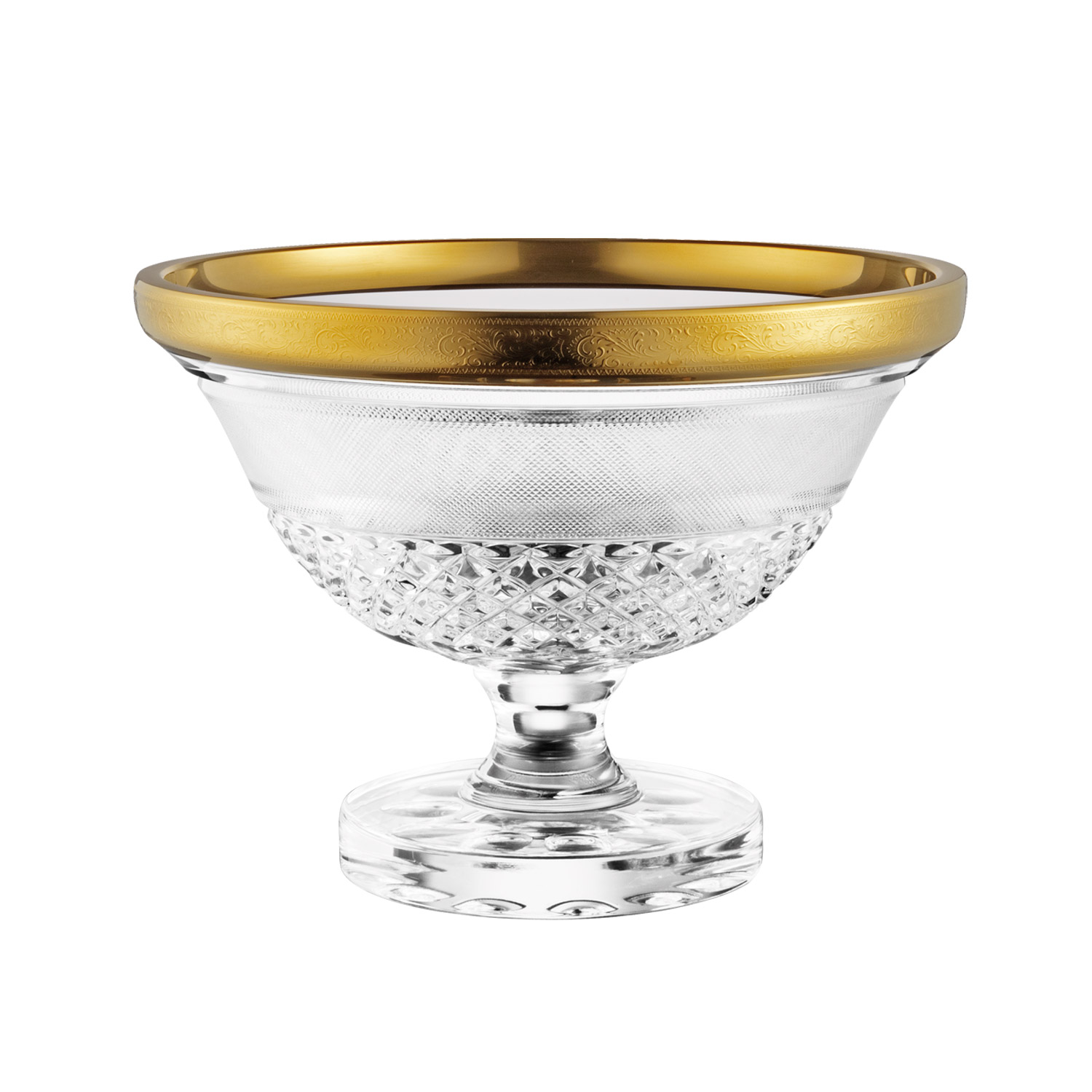 Schale Kristallglas Rococo clear (23 cm)
