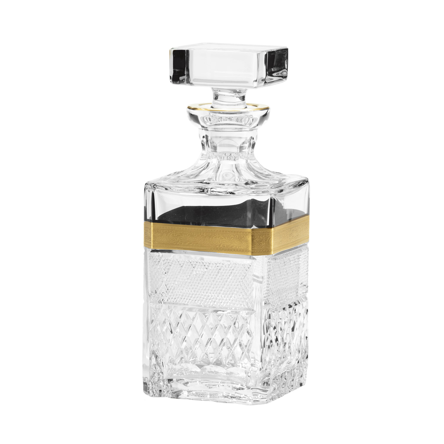 Whiskey Gift Rococo Crystal (3 pieces)