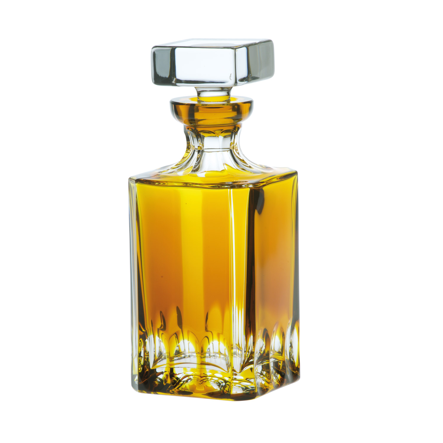 Whiskey decanter crystal Palais amber (25 cm)