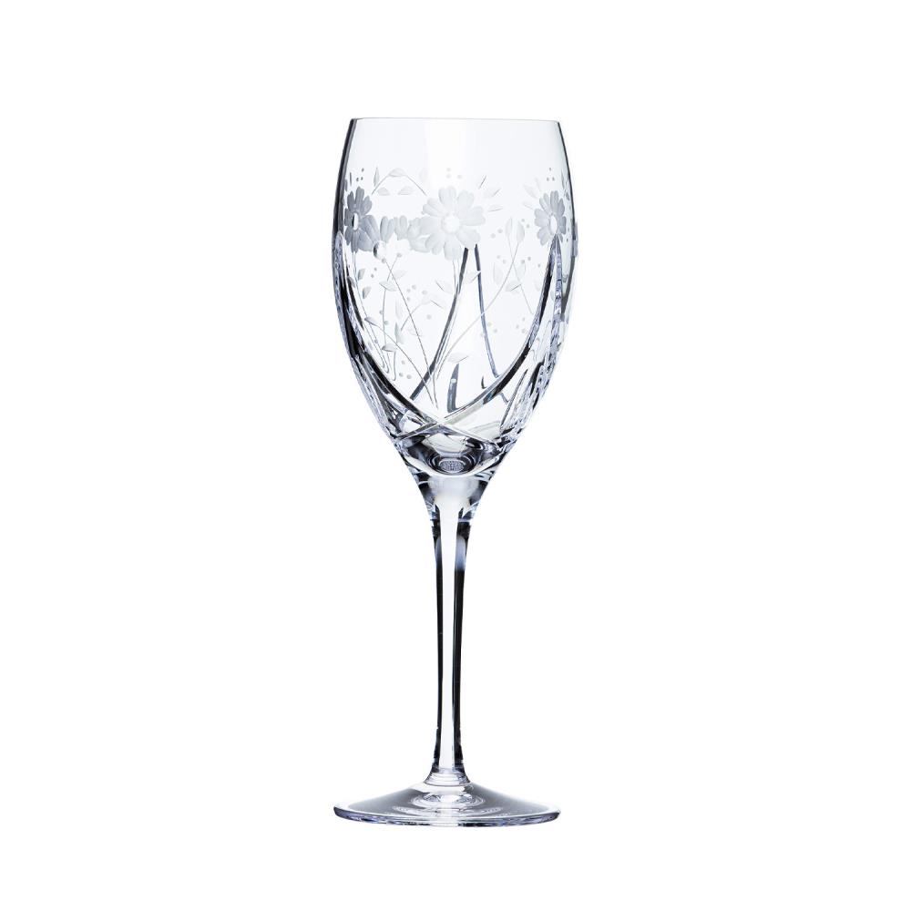 Red wine glass crystal Romantik clear (21.5 cm)