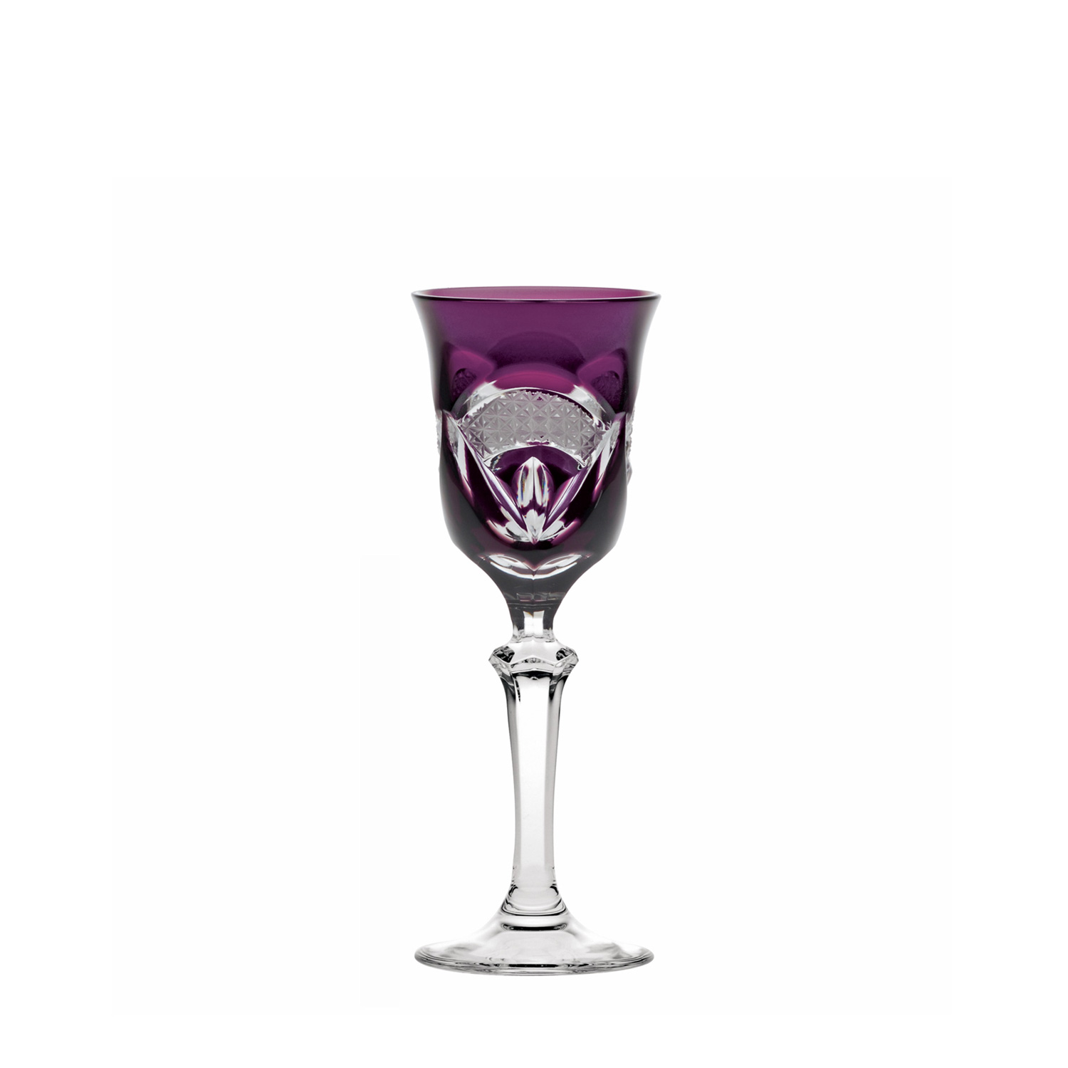 Liqueur glass crystal Mon Plaisir amthyst (16.0 cm)