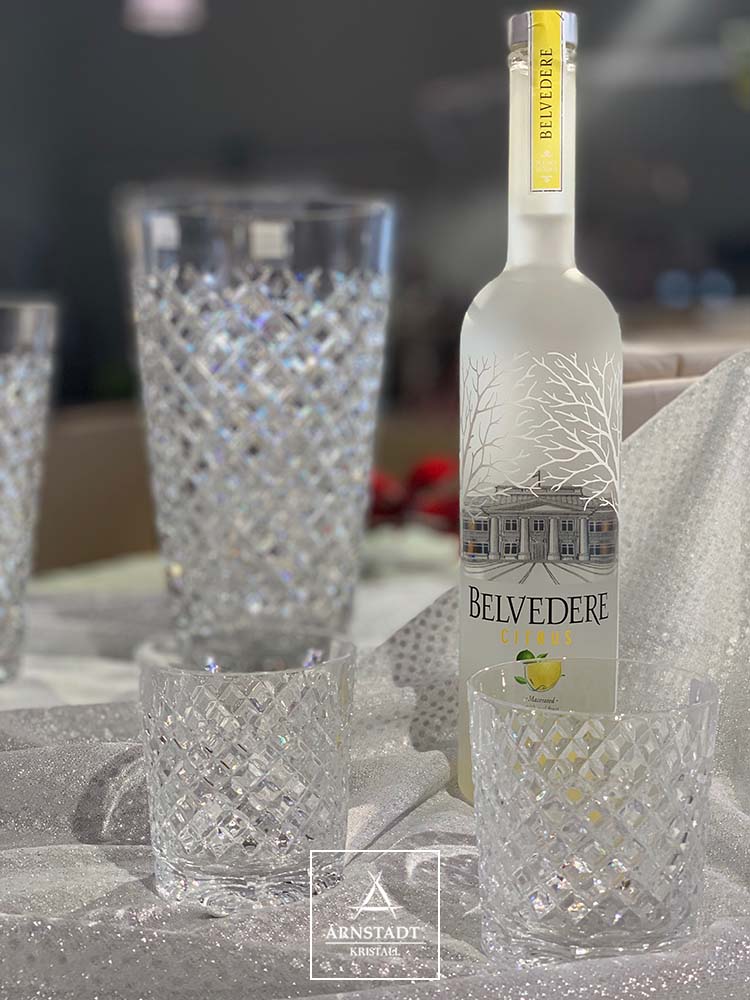 Whiskyglas Kristall Karo (9,3 cm)