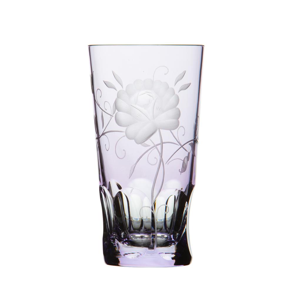 Longdrinkglas Kristallglas Rose (14 cm)