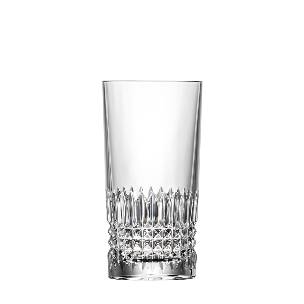 drinking glass crystal empire clear (14 cm)