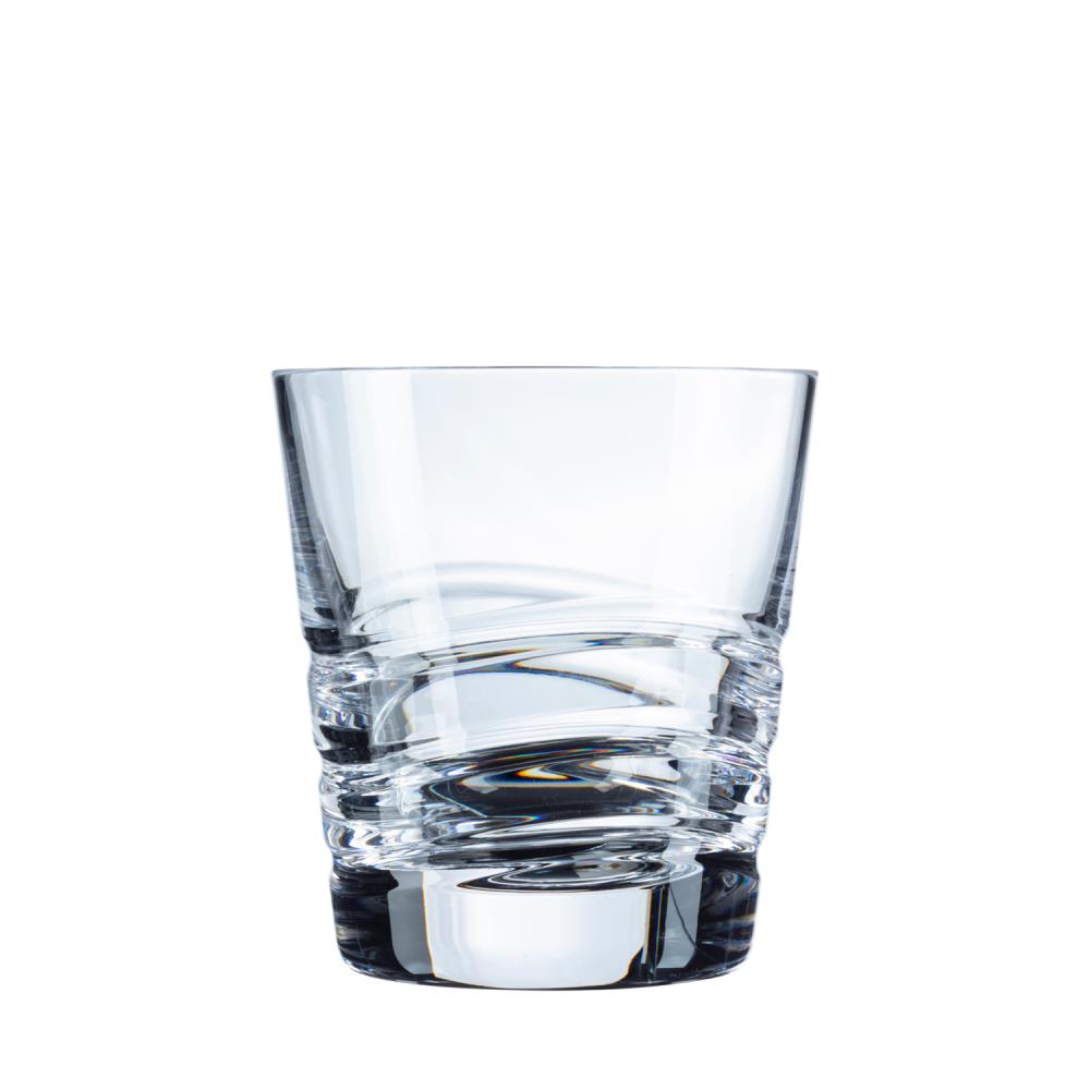 drinking glass crystal wave clear (8,5 cm)