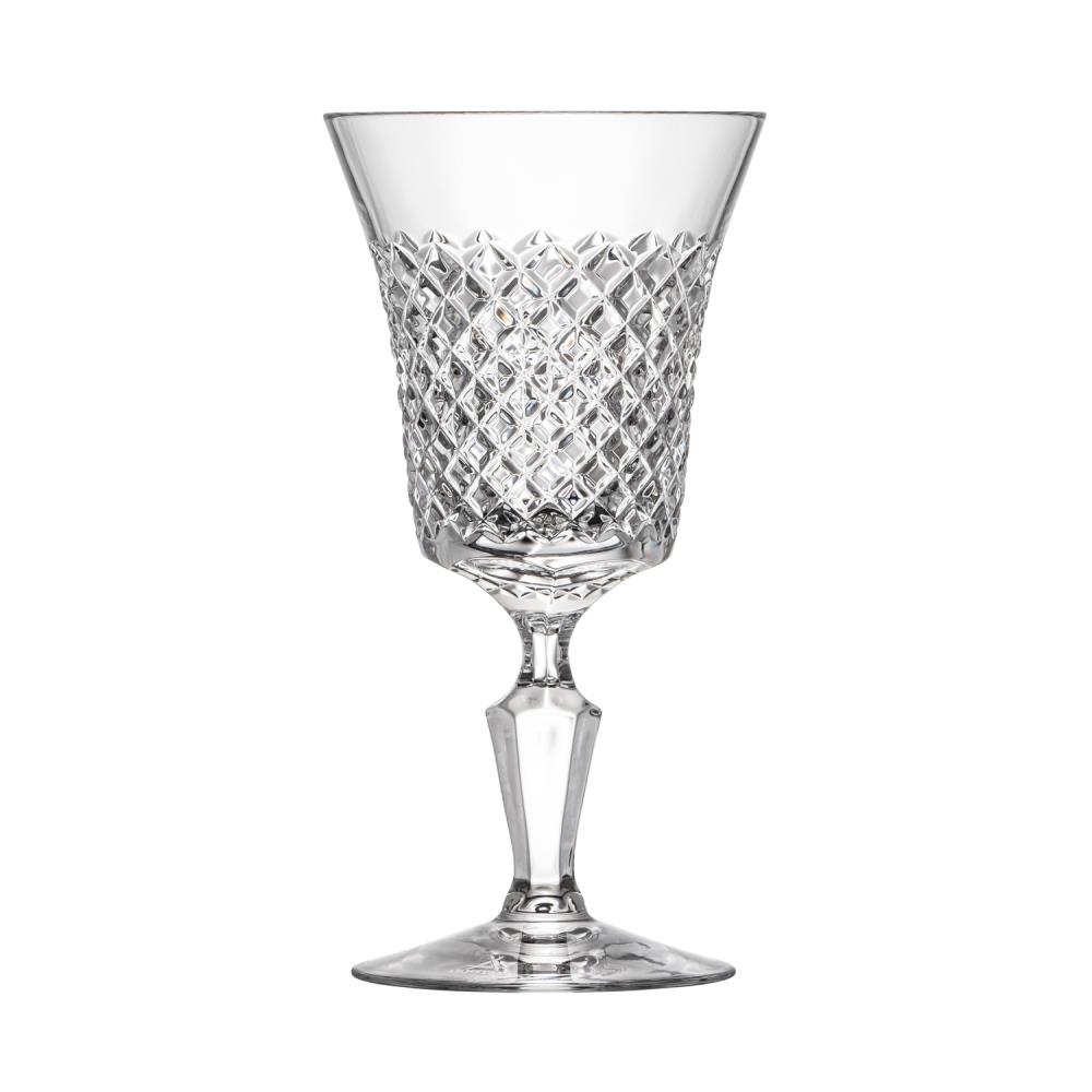 Rotweinglas Kristall Karo clear (18,5 cm)