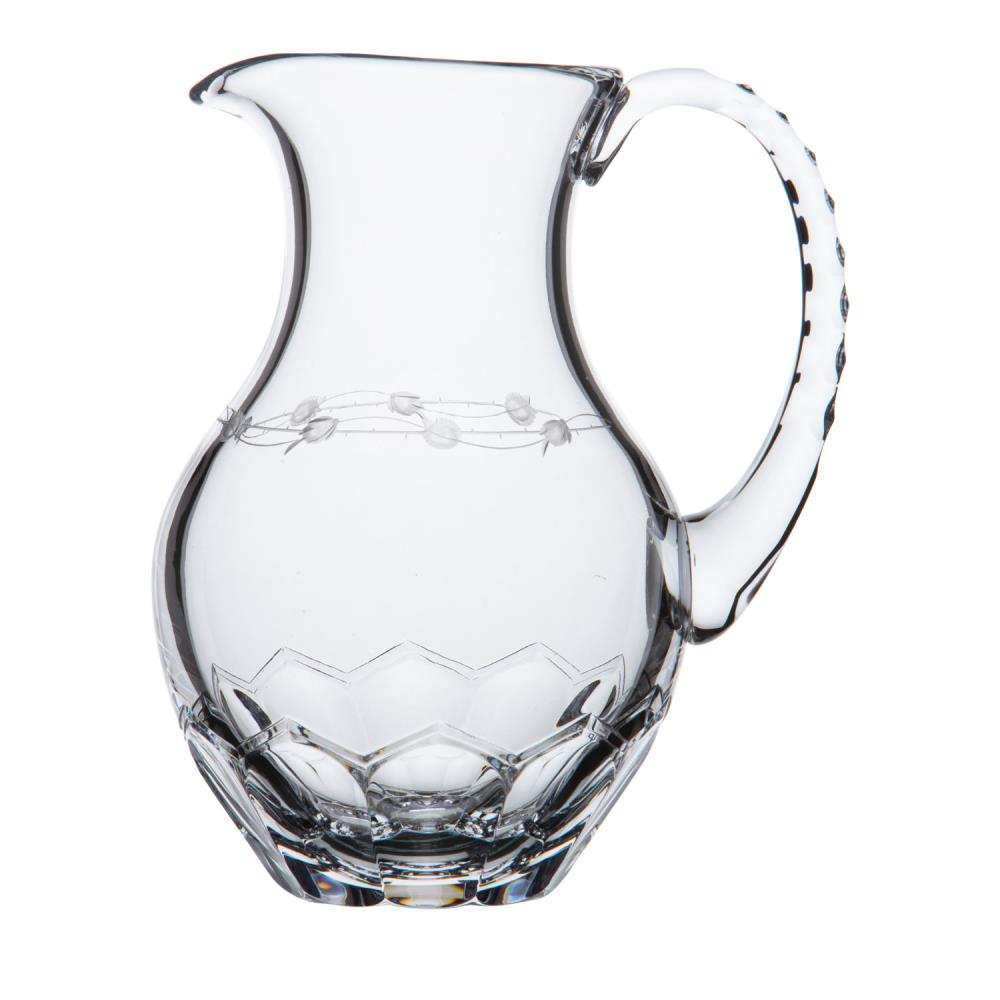 Jug crystal Lilly clear (25 cm)