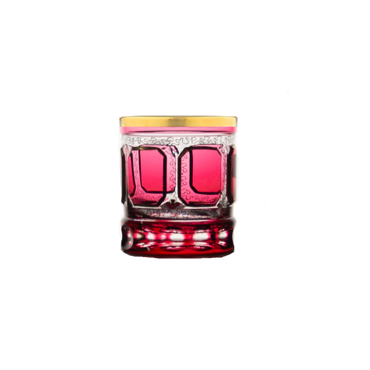 Whiskey glass crystal Antike kobalt (9 cm)