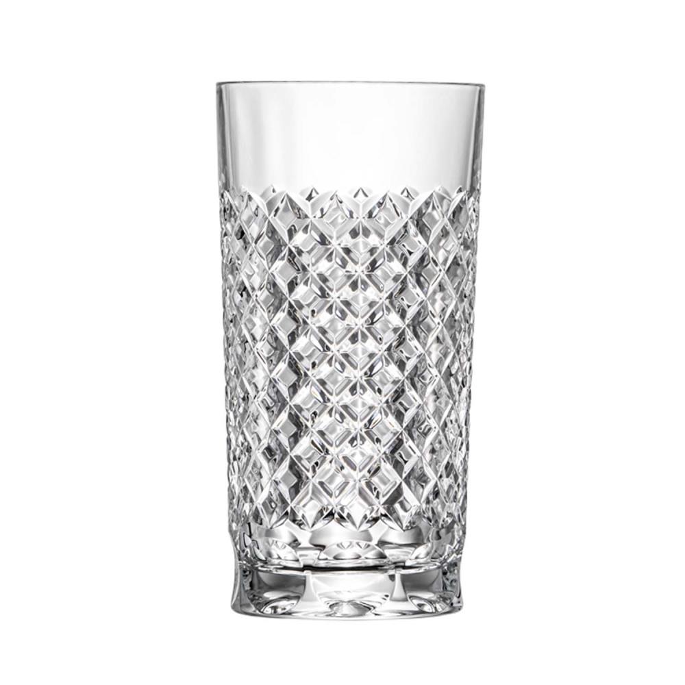 Long drink glass crystal Karo clear (14 cm)