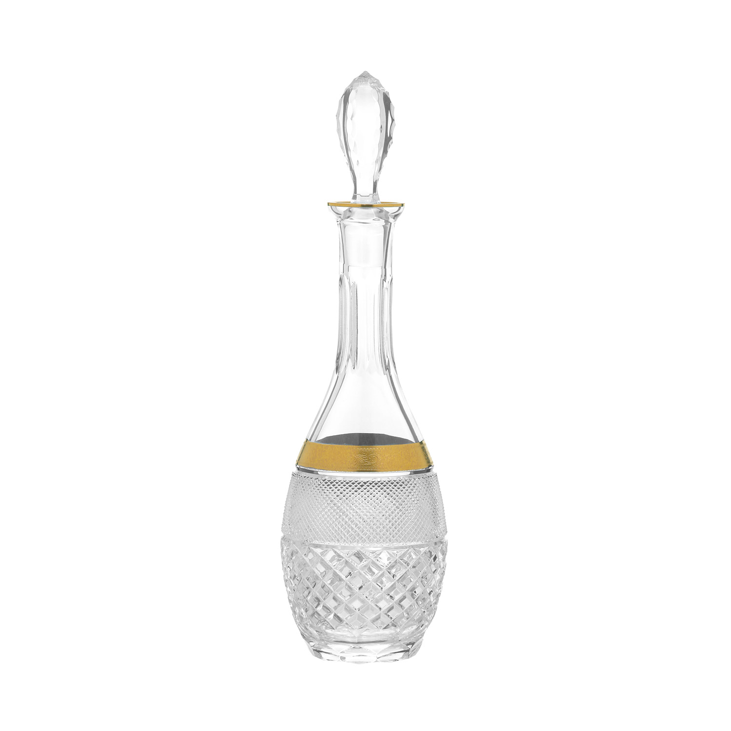 Wine Carafe Decanter Crystal Rococo clear (37.3 cm)