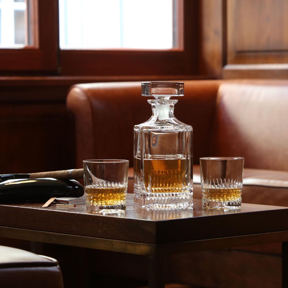 Whiskey glass crystal Empire clear (9,3 cm)