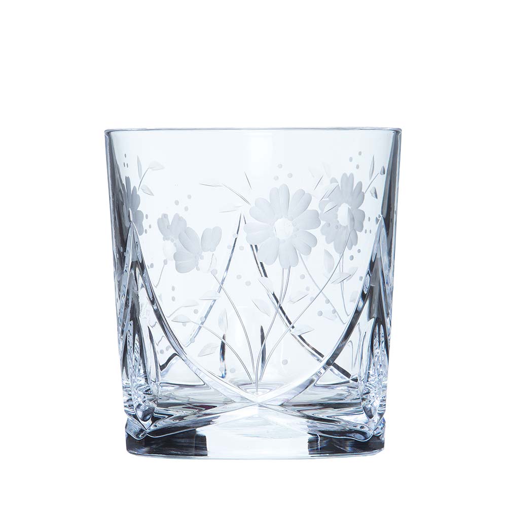 Whiskey glass crystal Romantik clear (9,3 cm)