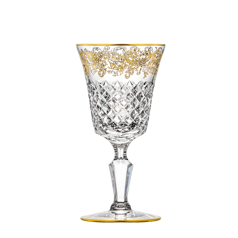 White wine glass crystal Arabeske clear (17 cm)