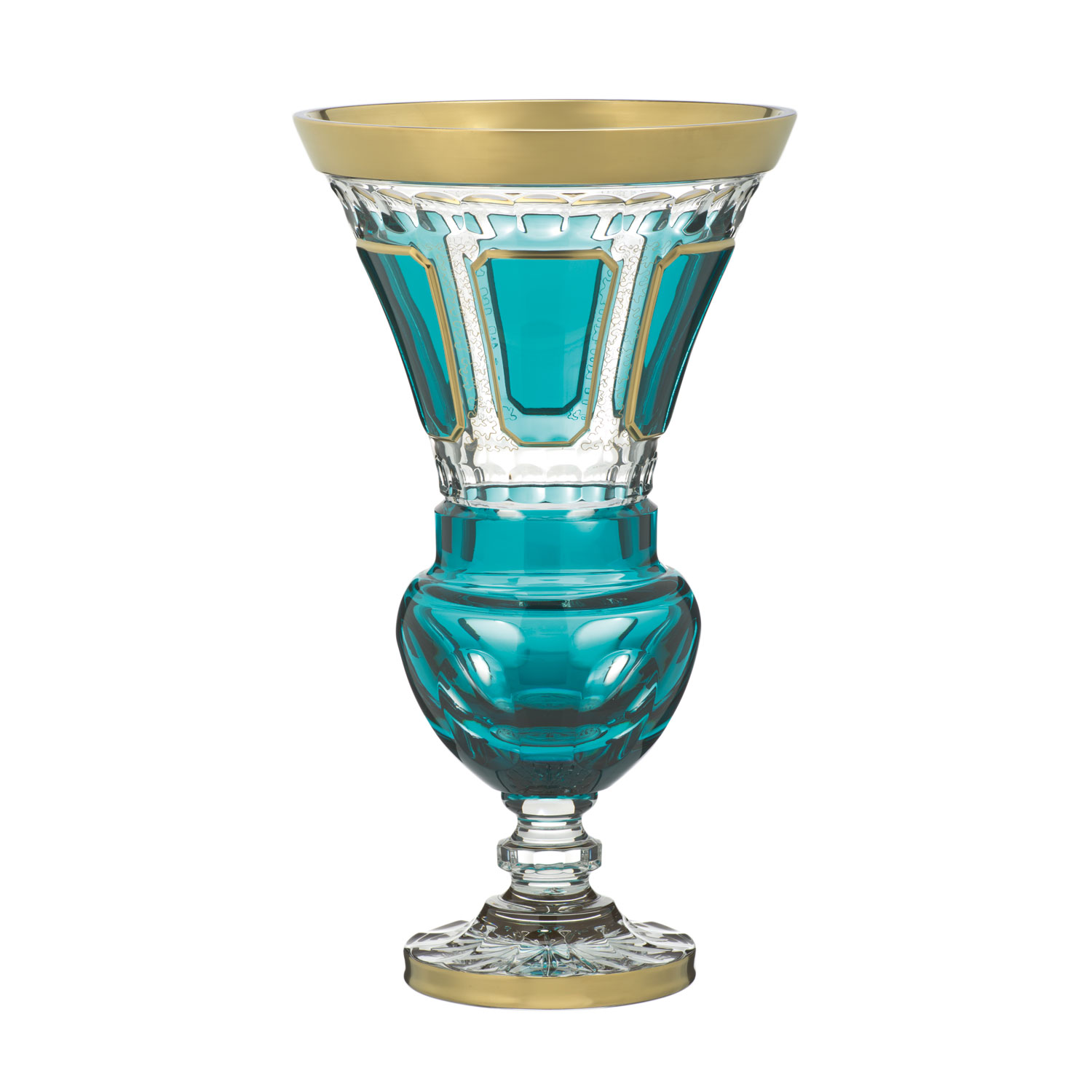 Vase Kristall Antike (44 cm)