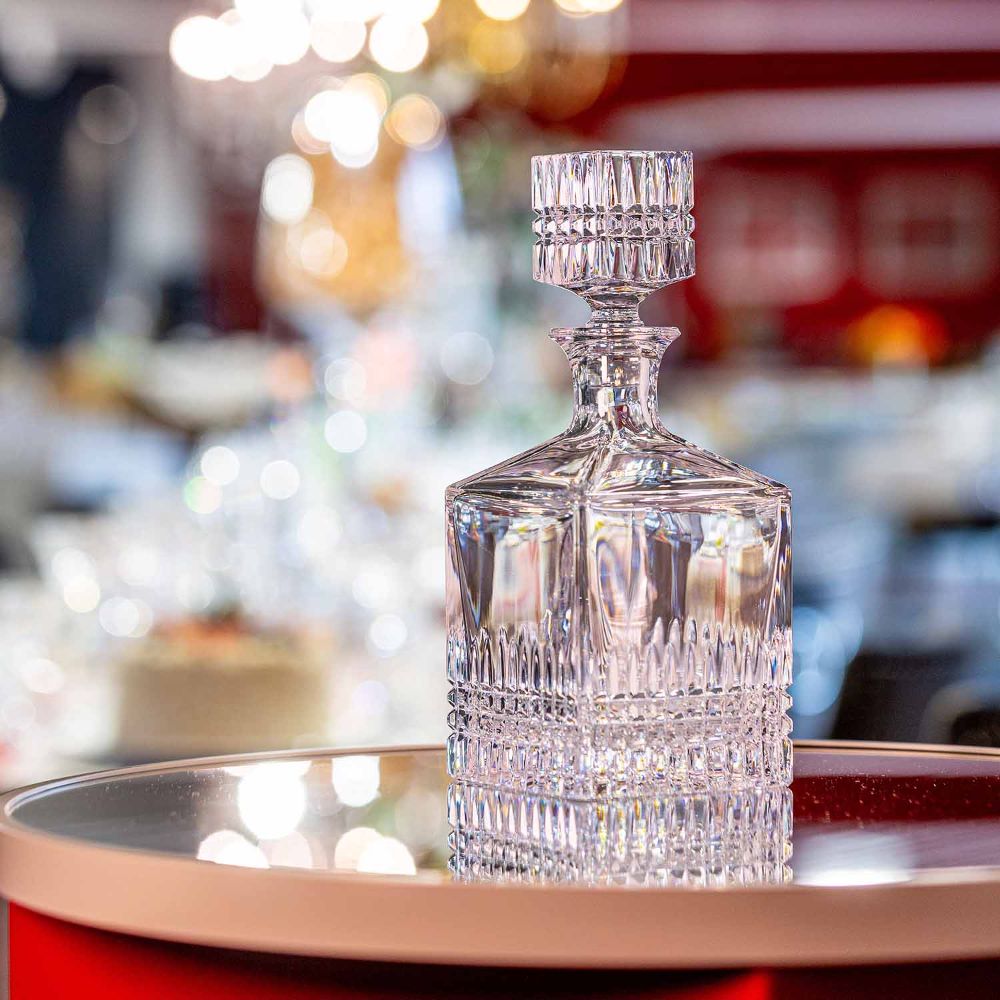 Whiskey decanter crystal Empire clear (25 cm)