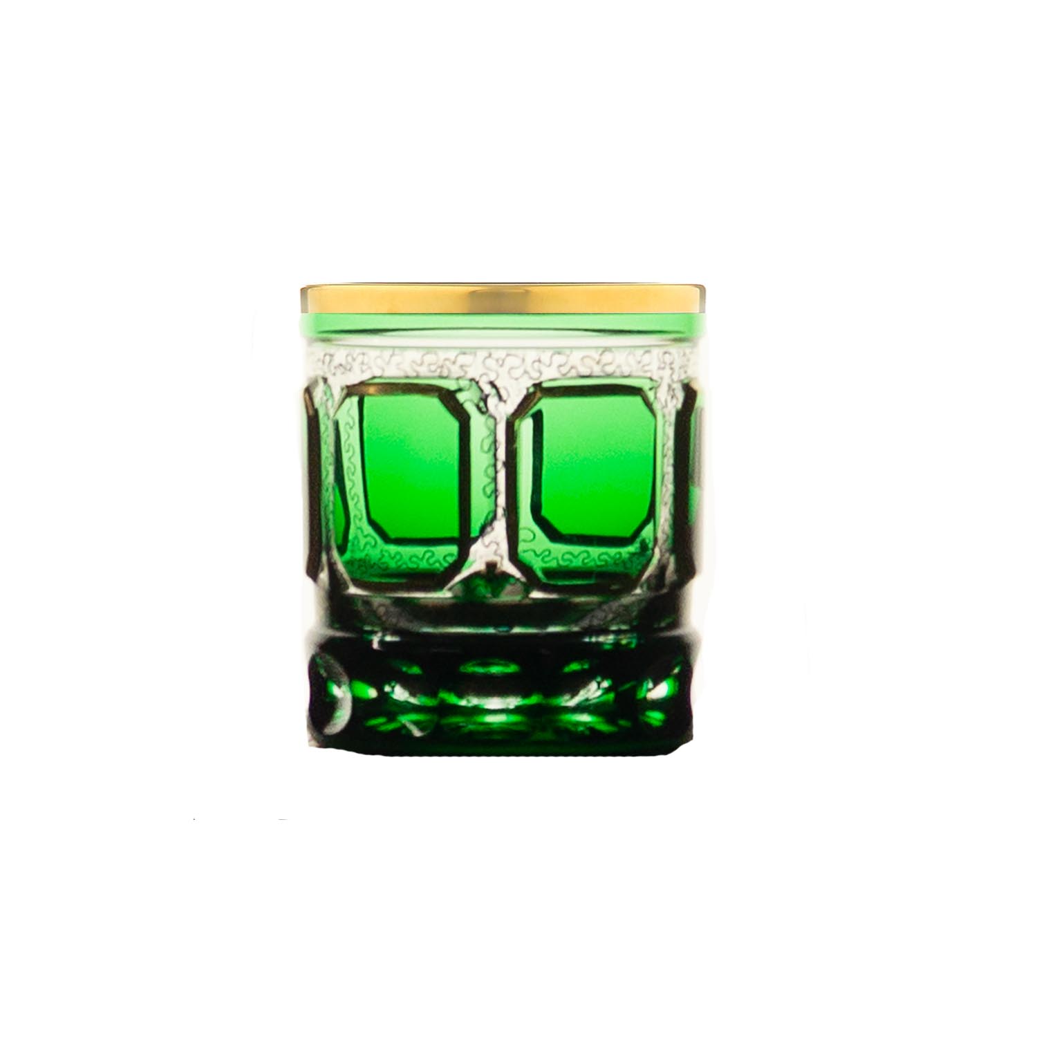 Whiskey glass crystal Antike kobalt (9 cm)
