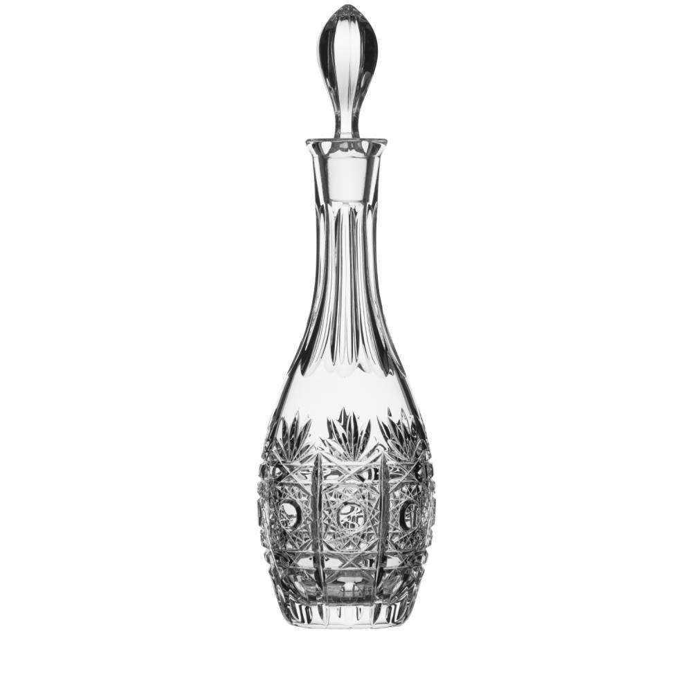 Wine carafe decanter crystal Dresden clear (37,3 cm)