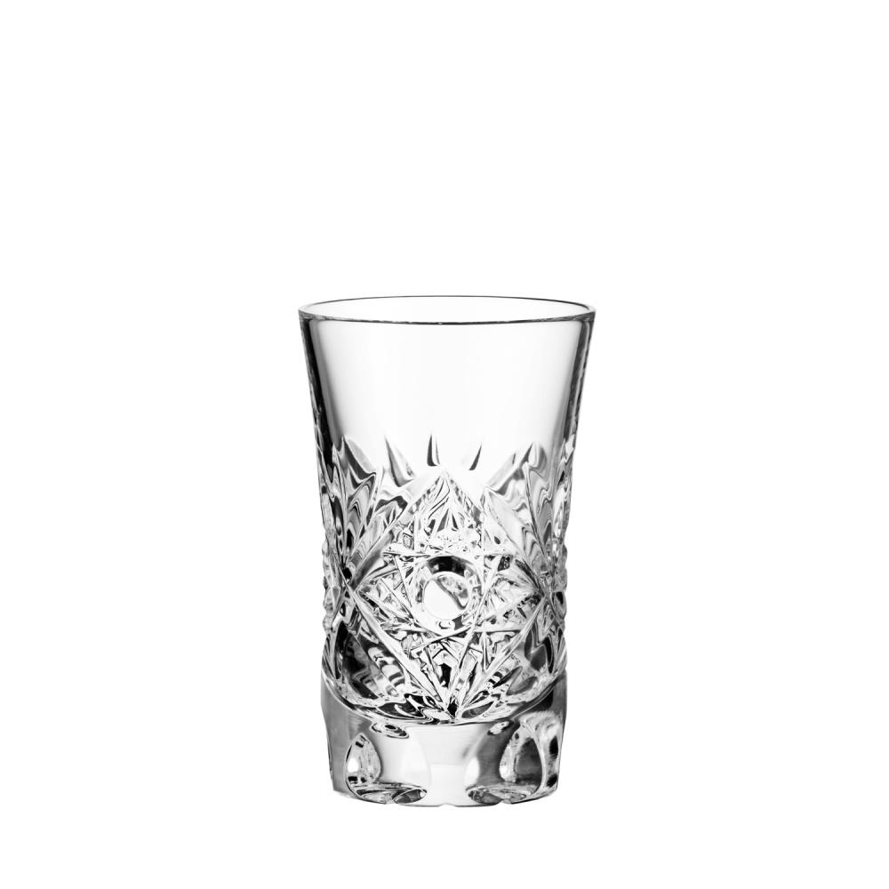 Shot glass crystal Santra clear (8 cm)