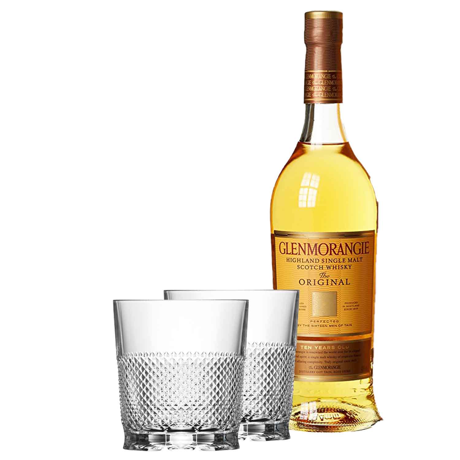 Whisky-Set 2er Whiskyglas Oxford & 10 y Glenmorangie
