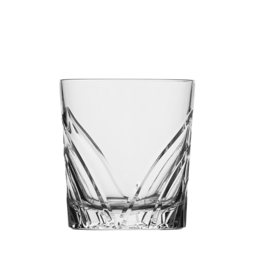 Whiskey glass crystal Wings clear (9,3 cm)