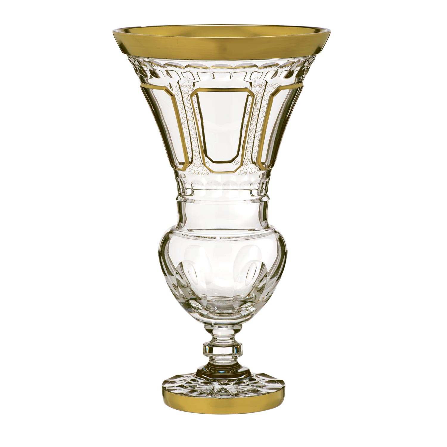 Vase Kristall Antike (44 cm)