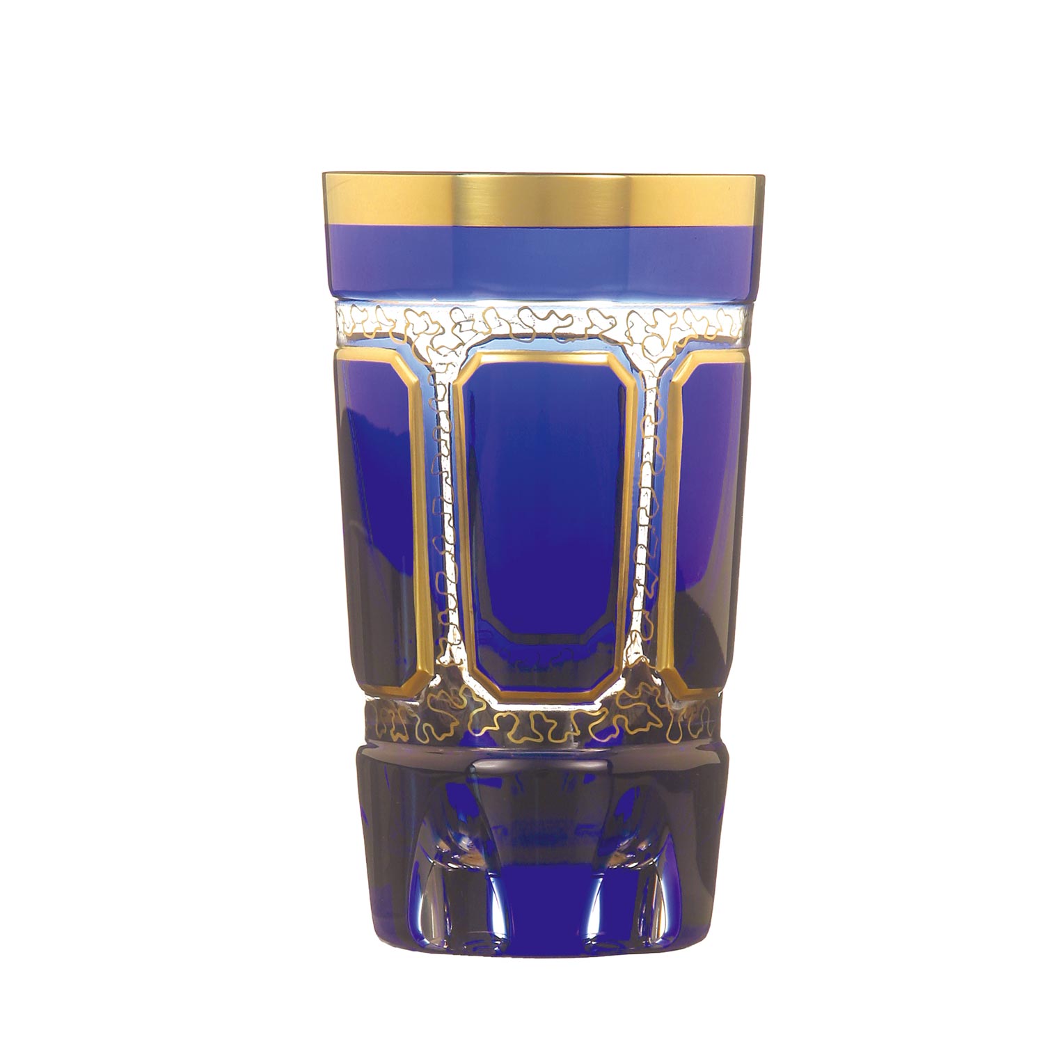 Long drink glass crystal Antike kobalt (14 cm)
