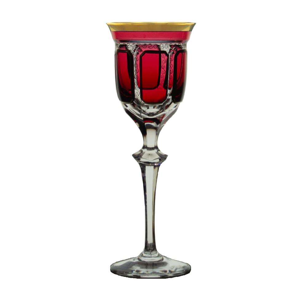 Red wine glass crystal Antike ruby ​​(23.5 cm)