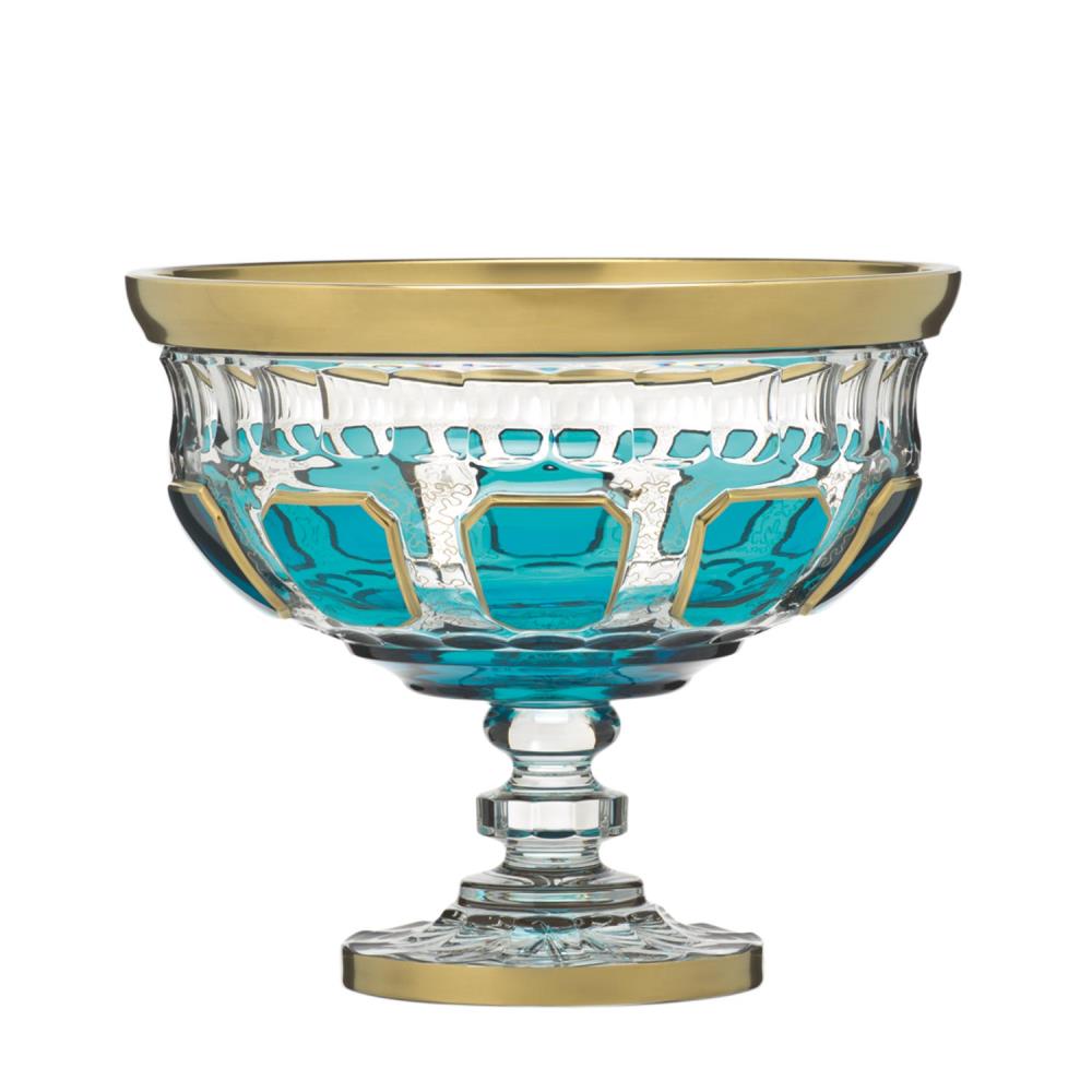 Bowl crystal antike azure (30 cm)