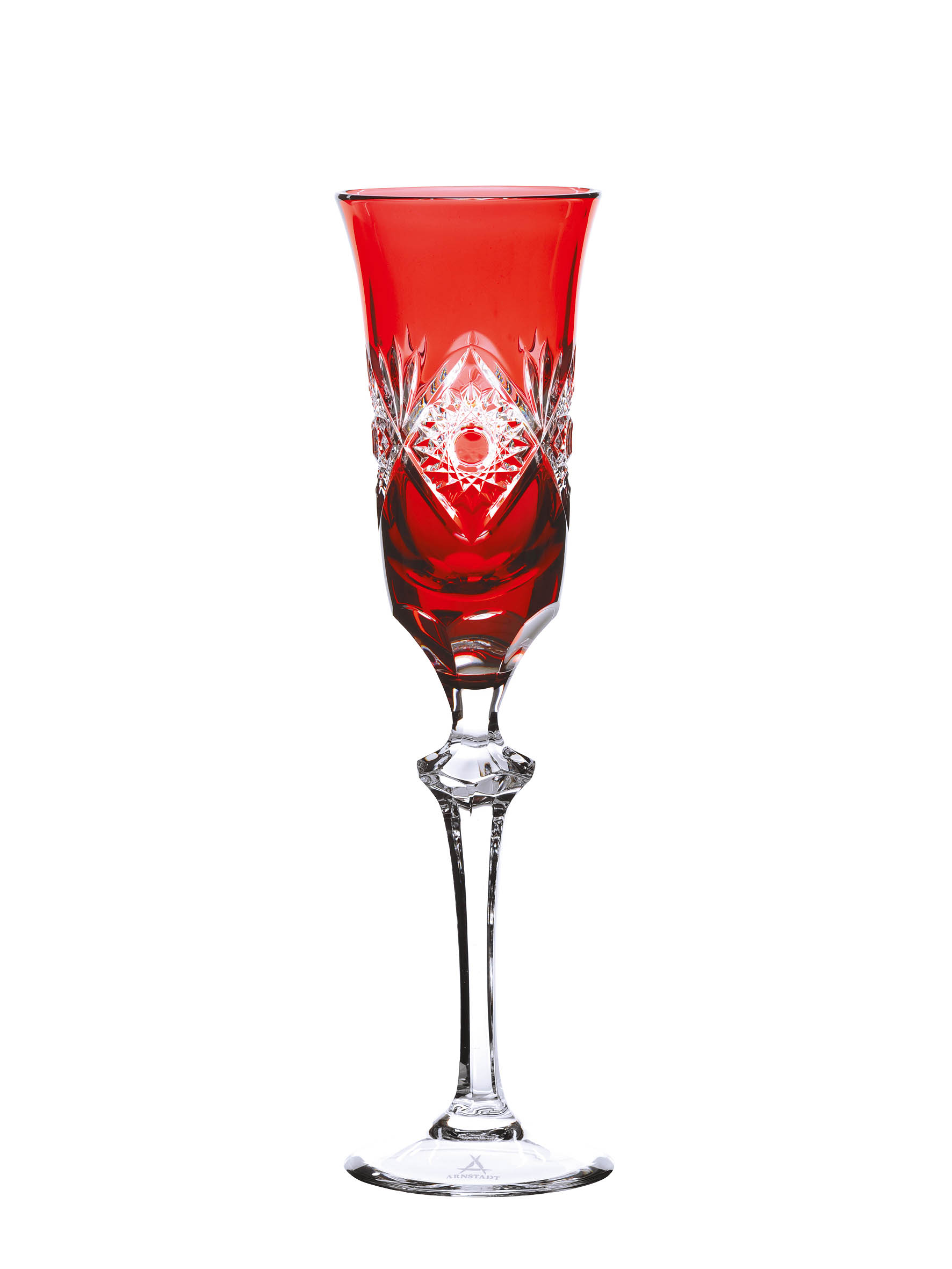 Champagne glass crystal santra kobalt (26,2 cm)