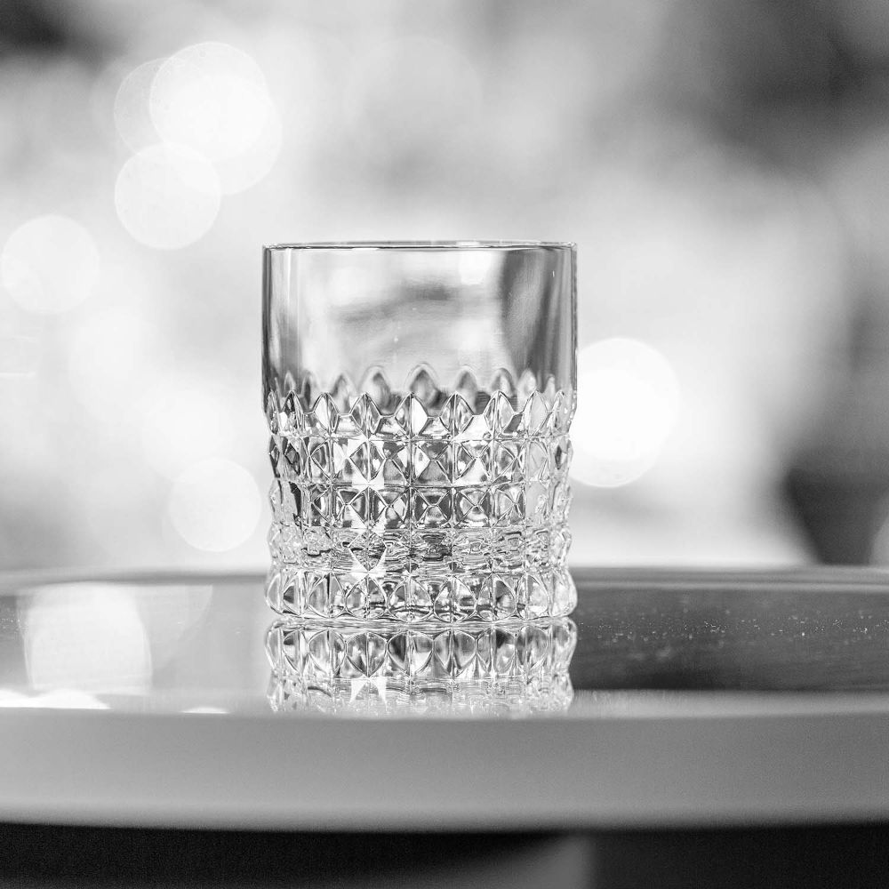 Whiskey glass crystal Rocks clear (10cm)