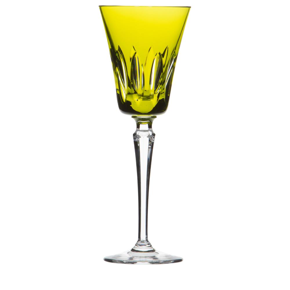 red wine glass crystal ritz green (24,8 cm)