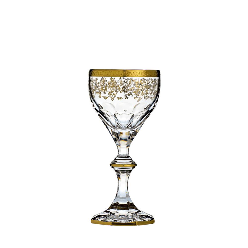 Red wine glass crystal Princess clear (18 cm)