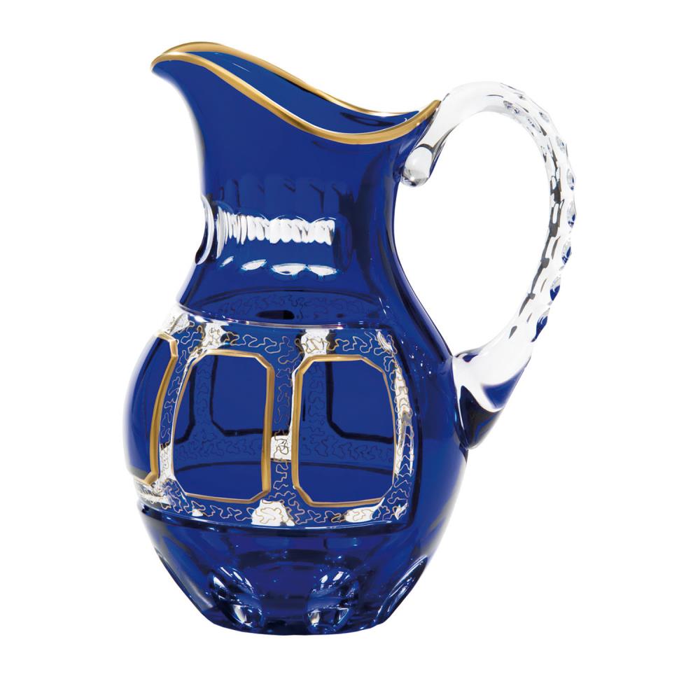 Jug crystal Antike kobalt (25 cm)