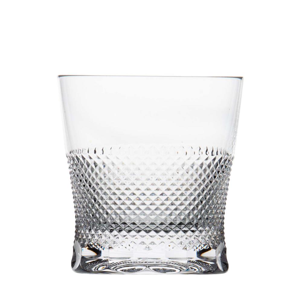 Whiskey glass crystal Oxford clear (10 cm)