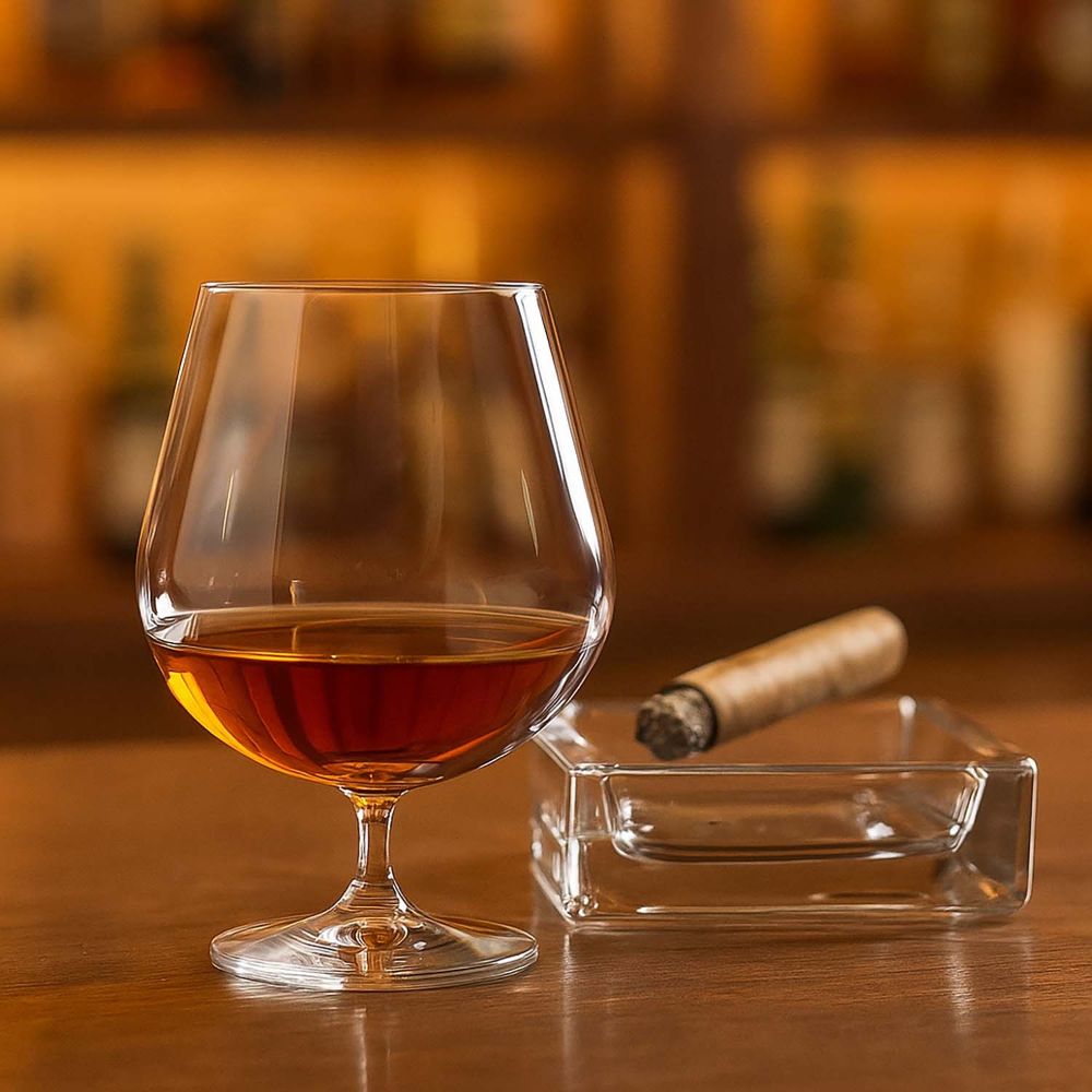 Cognac glass crystal Pure clear (14,0 cm)